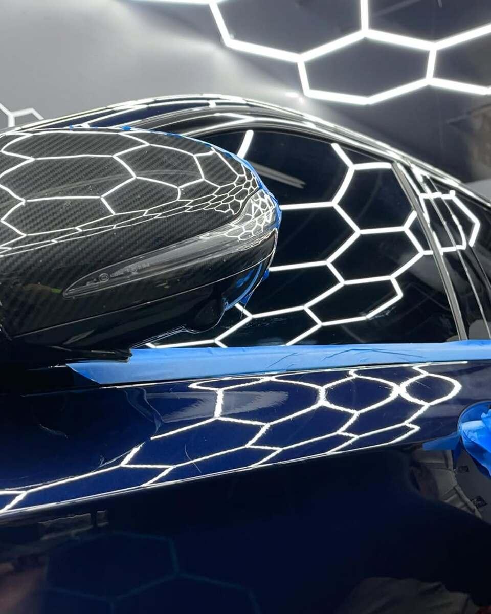 Lamborghini with flawless paint correction results by DA1MAMBA