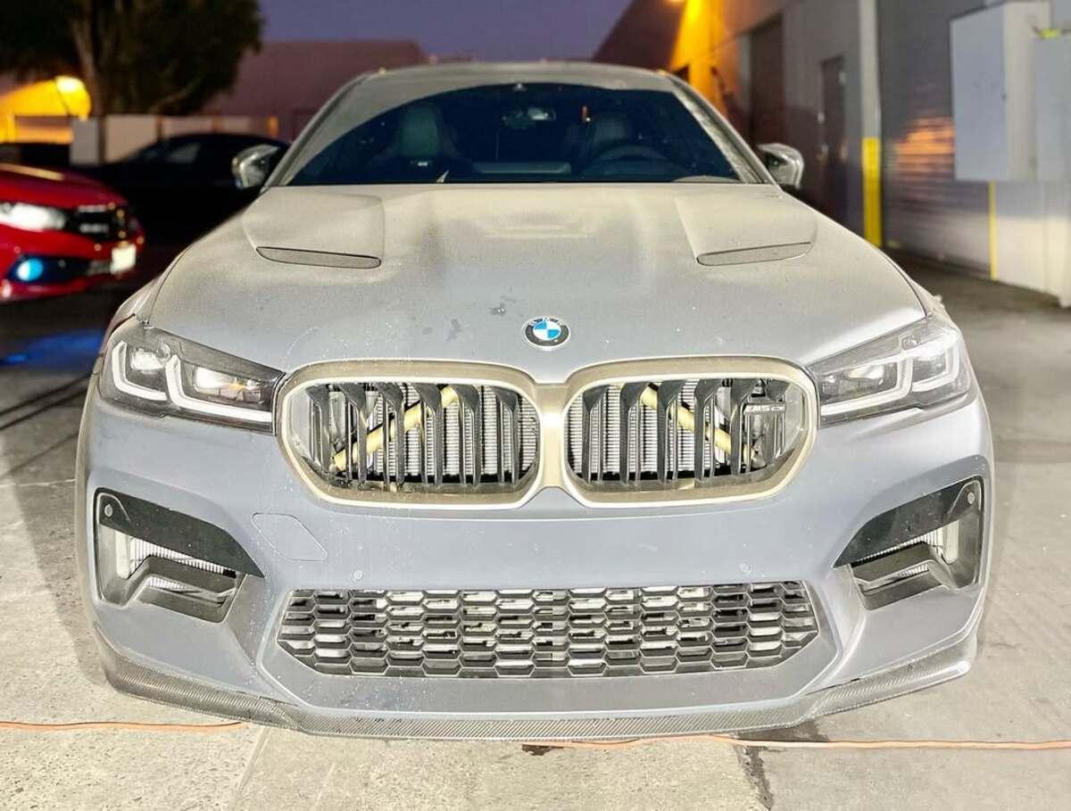 BMW before professional detailing treatment by DA1MAMBA