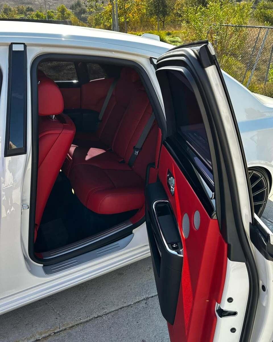 Rolls-Royce luxury vehicle receiving professional mobile detailing service by DA1MAMBA